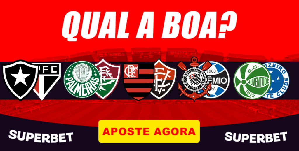 Banner QUAL A BOA? para a 38ª rodada do Brasileirão