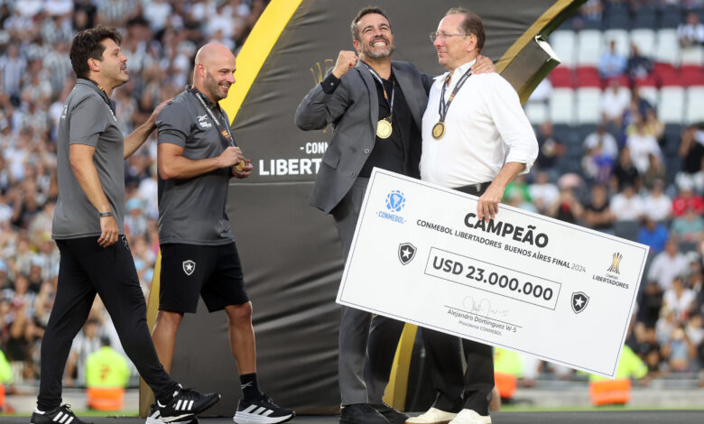 John Textor e Artur Jorge no Botafogo