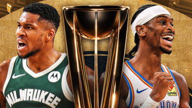 Final da Copa NBA entre Oklahoma City Thunder e Milwaukee Bucks