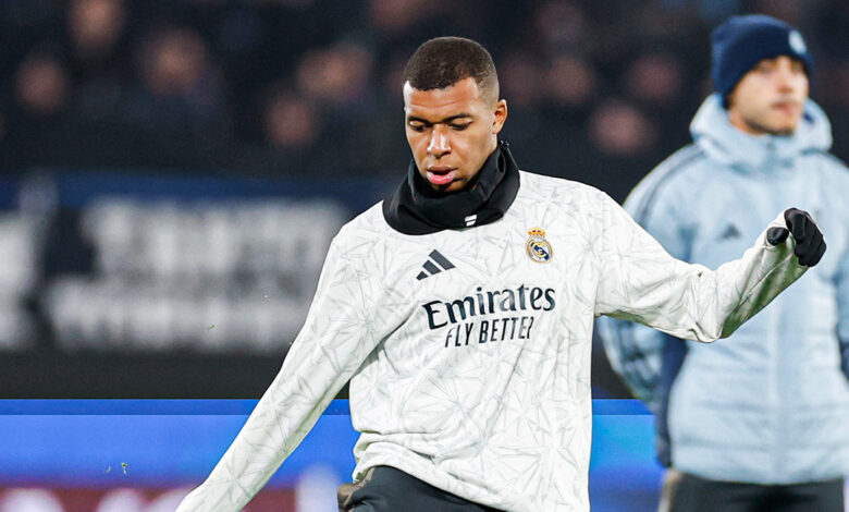 Mbappé no Real Madrid