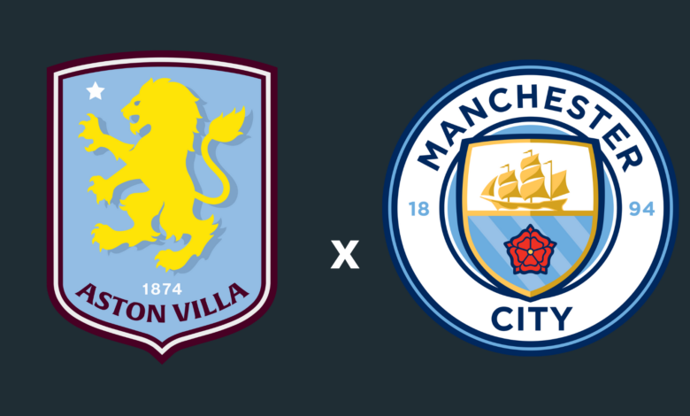 Aston Villa x Manchester City onde assistir