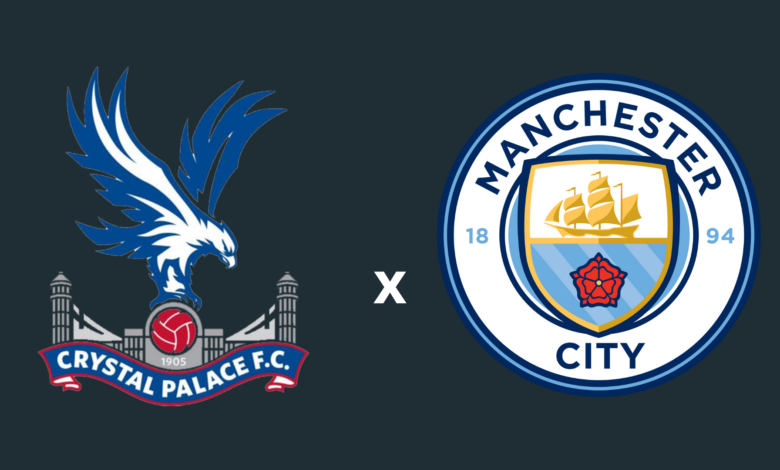 Crystal Palace x Manchester City onde assistir