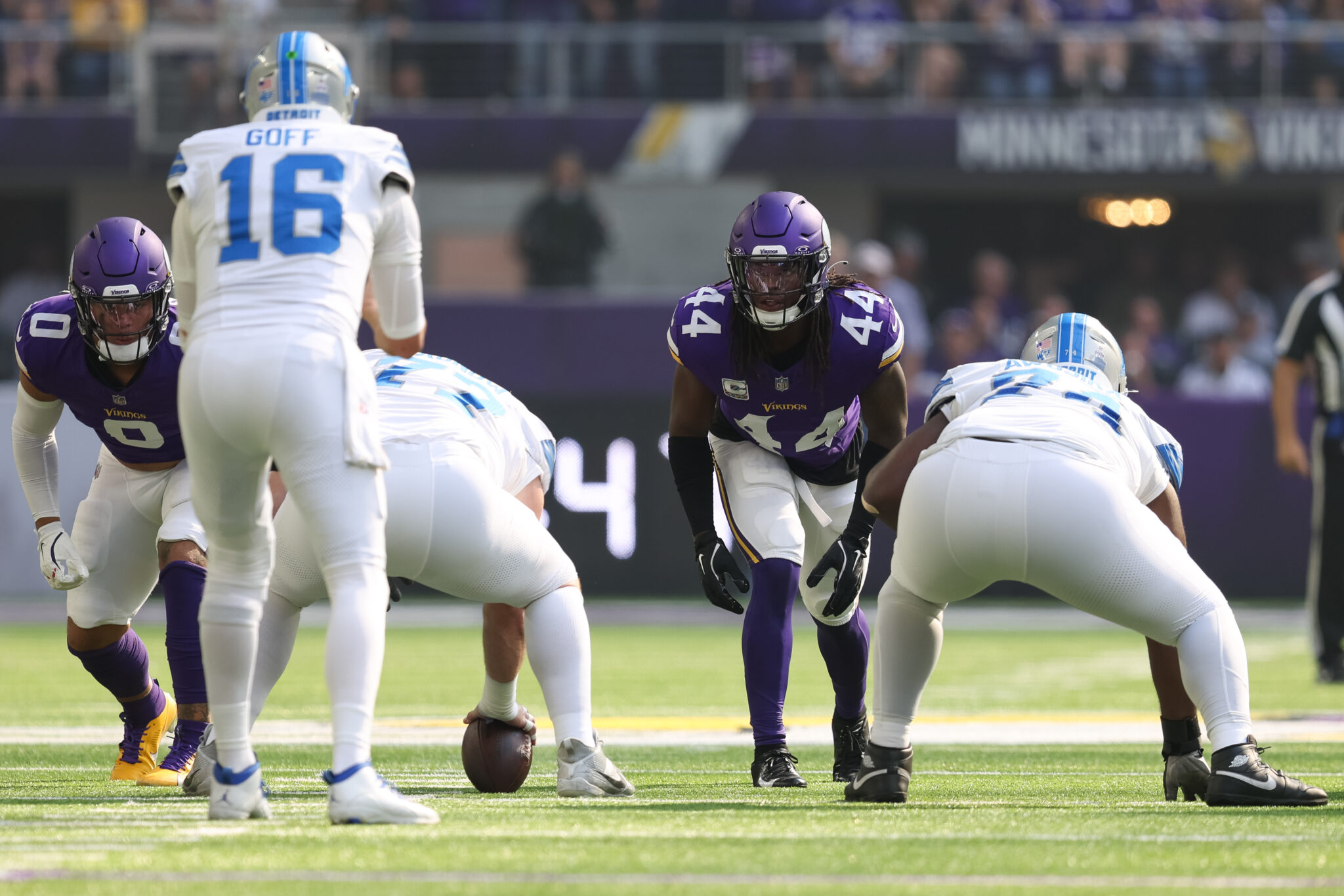 Detroit Lions x Minnesota Vikings pela NFL