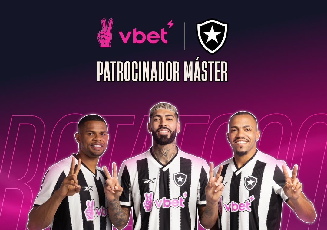 VBet coloca o Botafogo na lista de maiores patrocínios do futebol brasileiro