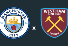 Manchester City x West Ham onde assistir