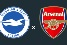 Brighton x Arsenal onde assistir