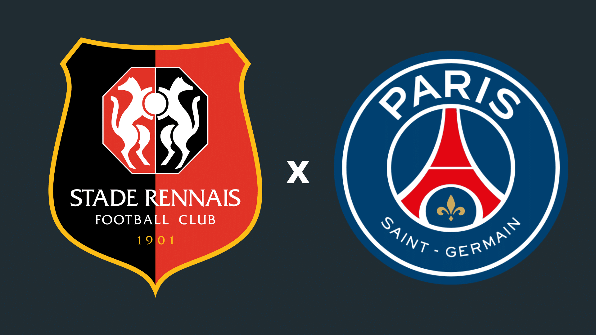 Rennes x PSG onde assistir