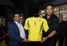 Ronaldo Fenômeno e Ednaldo Rodrigues da CBF